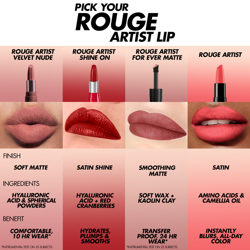 Rouge Artist - Lipstick – MAKE FOR EVER