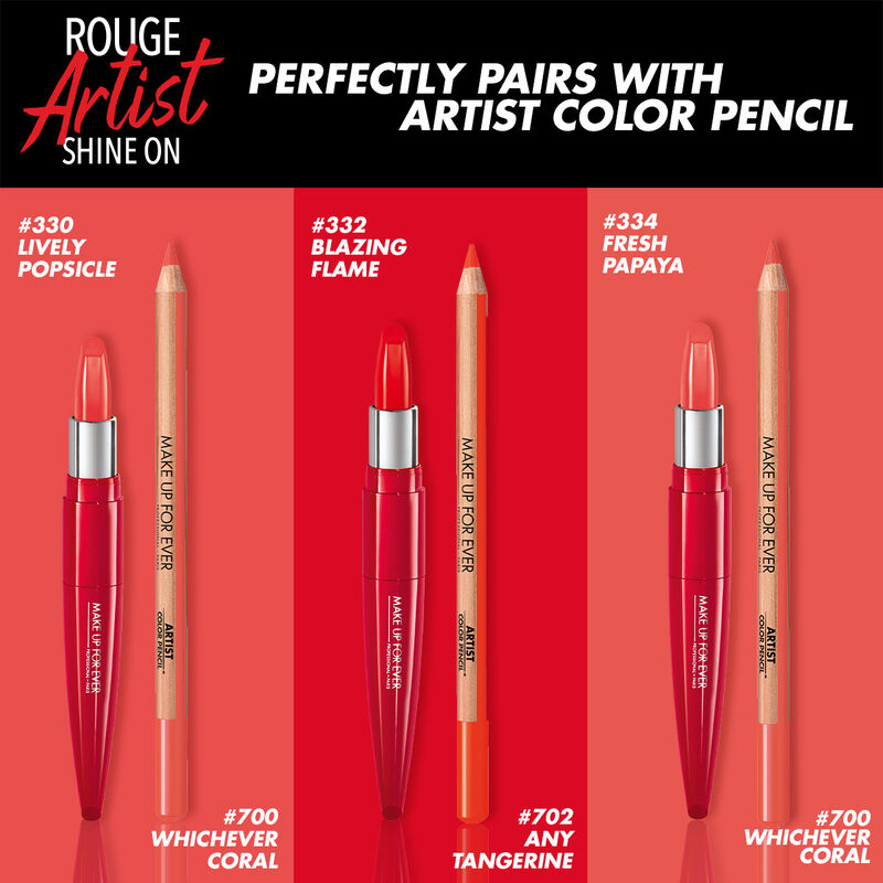 Make Up For Ever Rouge Artist Shine On Lipstick Makes Me Unusually Happy -  Musings of a Muse