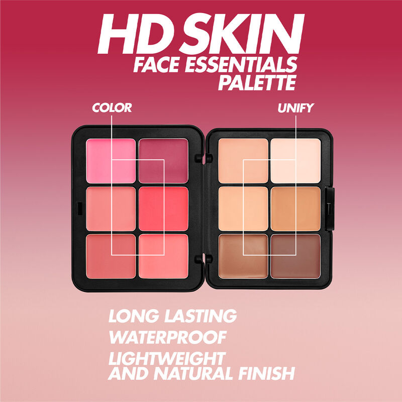 MAKEUP FOREVER HD SKIN ALL-IN-ONE FACE PALETTE MULTI-USE CREAM COMPLEXION  PALETTE FULL COMPLEXION ROUTINE IN ONE PALETTE With this…
