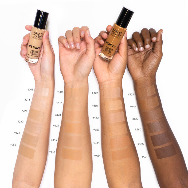 MAKEUP, MAKE UP FOR EVER REBOOT Active Care Revitalizing Foundation, Cosmetic Proof