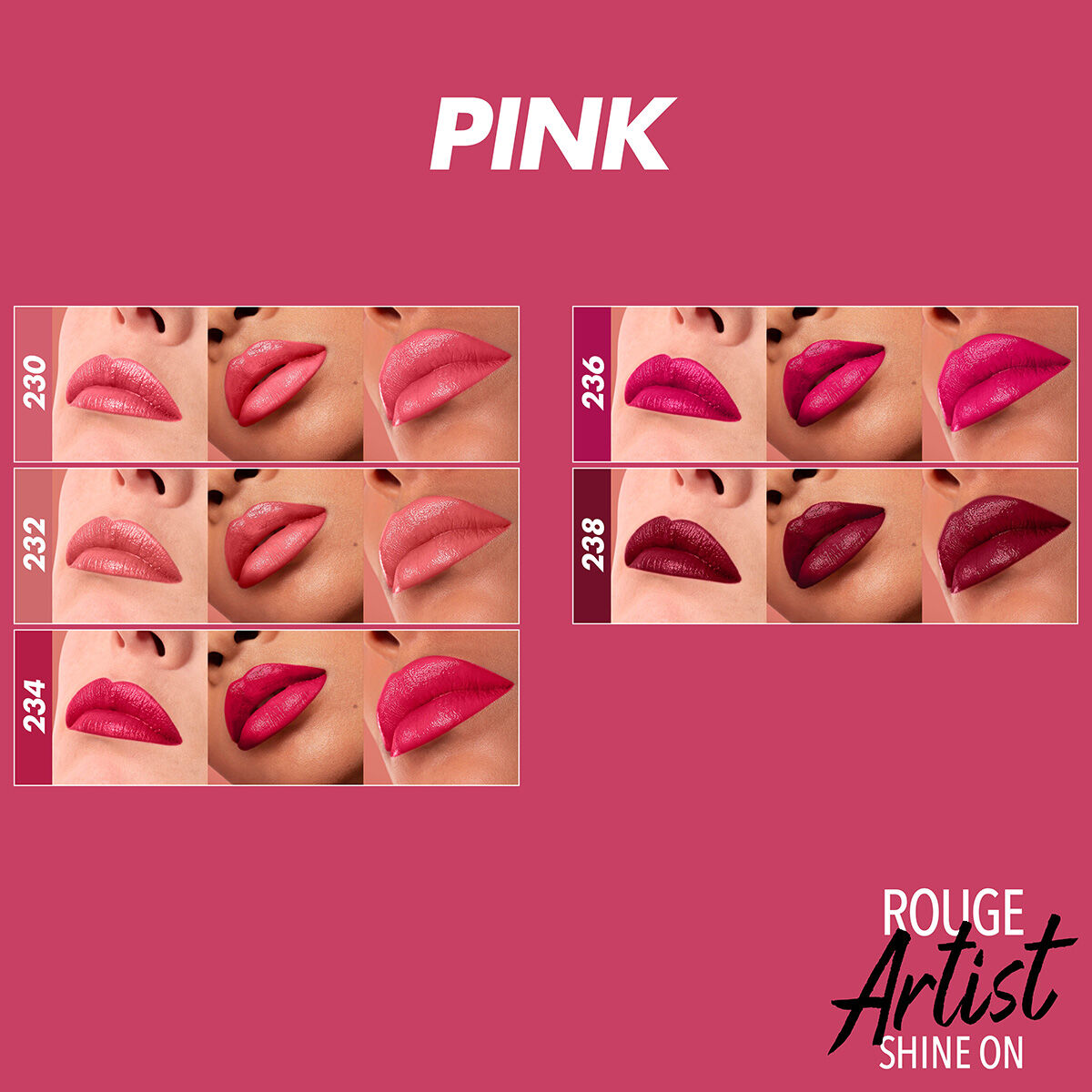Rouge Artist Shine On - Lipstick – MAKE UP FOR EVER