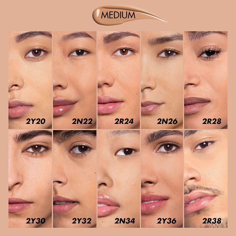Make Up For Ever Ultra HD Foundation Swatches