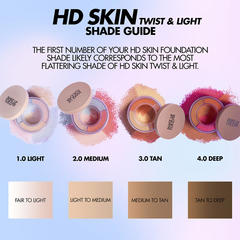 HD SKIN Twist & Light - Powder - MAKE UP FOR EVER SINGAPORE